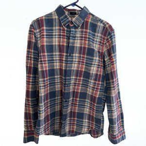 J Crew plaid men's shirt